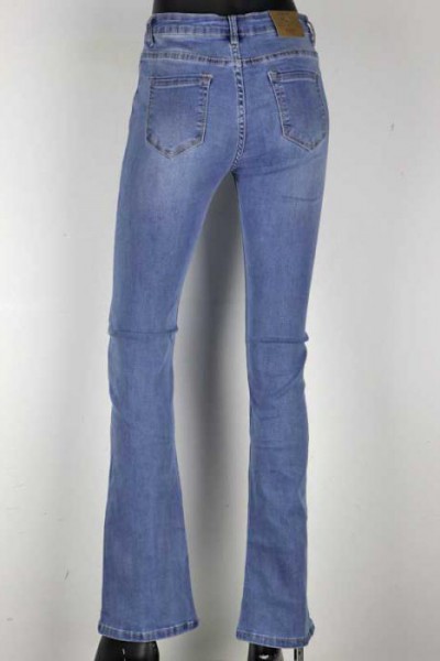 Jeans North Flair Medium Blauw