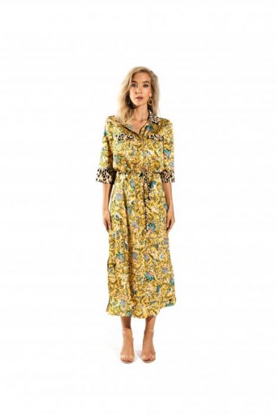 Jacky Luxury Midi Dress Flower Print