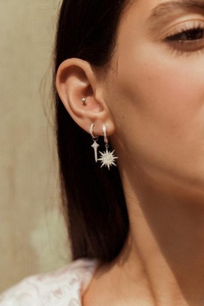 Lexy earrings Silver