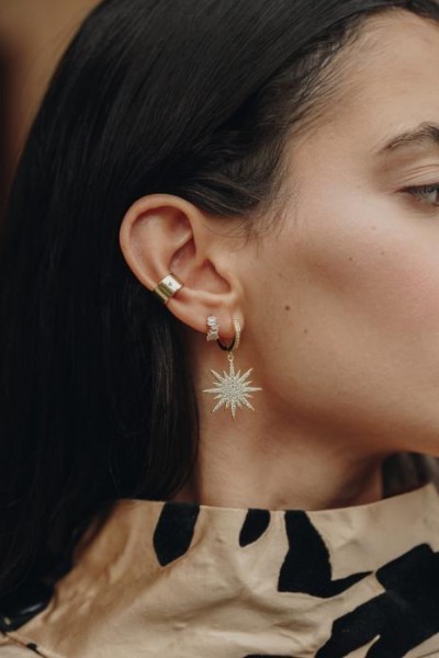 Northern Star Earring Gold