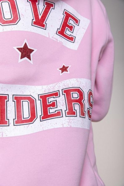 Love Raiders Oversized Hoodie Pink