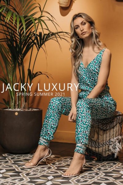 Jacky Luxury Jumpsuit Print Green