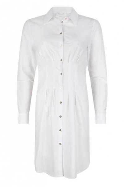 Jacky Luxury Shirt Dress Off white