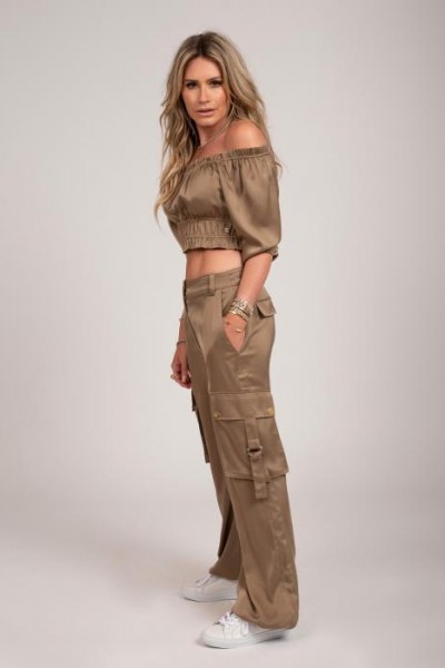 Nikkie Damascus Broek Oaked Wood