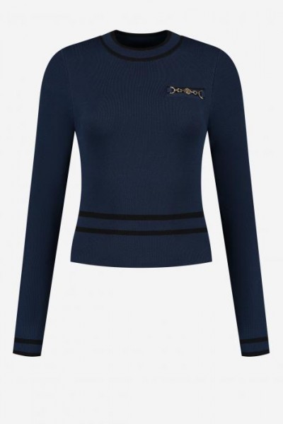 Nikkie Ens Top Navy