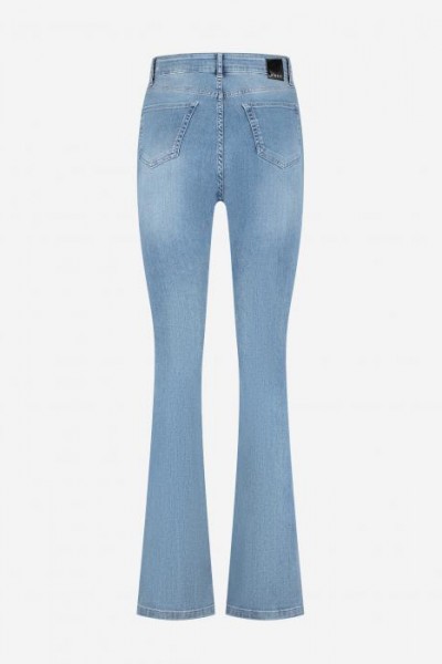 Nikkie Evia Flare Jeans Medium Blue