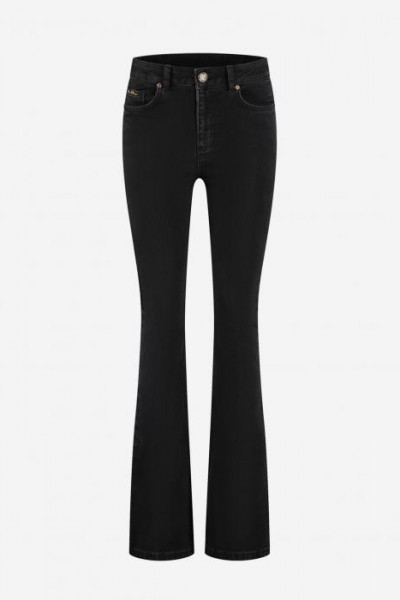 Nikkie Evia Flare Jeans Zwart