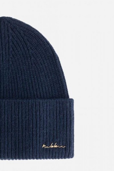 Nikkie Signature Beanie Navy