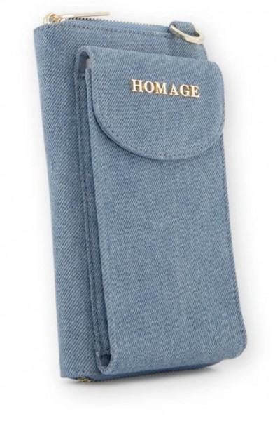 Homage kaia Pocket Tas Mid Blue