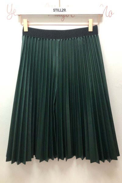 Skirt Leatherlook Green