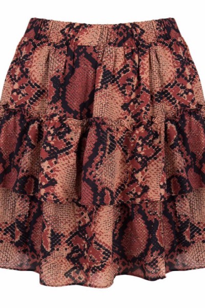 Jacky Luxury Skirt Snake Print