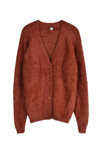 miracles-gilet-coco-feather-barnred-miracles-cardigan-coco-barn-red