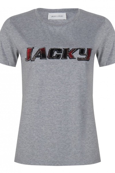 Jacky Luxury Tshirt Grey Melange