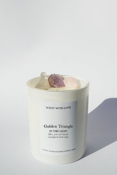 Scent With Love Geurkaars Golden Triangle Cashmere