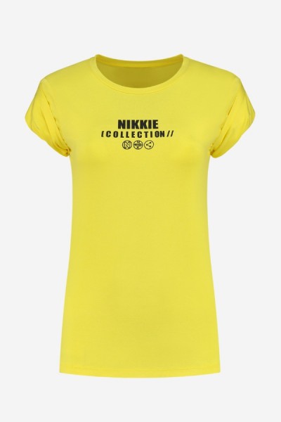 Nikkie Icon Tshirt Yellow