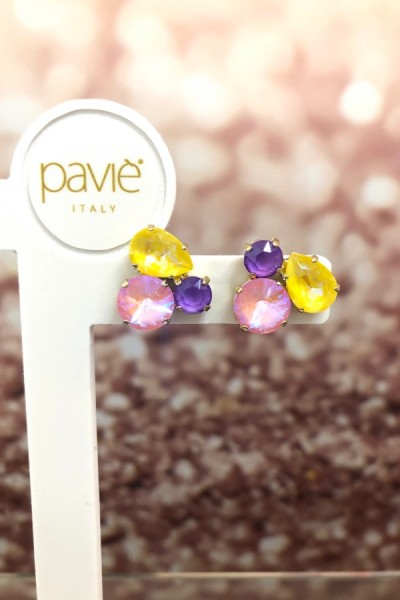 pavie-italy-earring-trio-giallo-rosa-pink-pavie-italy-oorring-trio-geel-roze-lila