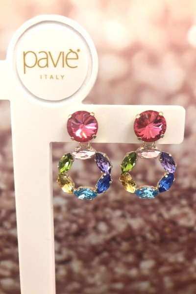 pavie-italy-earring-sorella-rainbow-pavie-italy-earring-sorella-rainbow