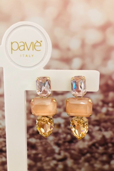 pavie-italy--pavie-italy-earring-lilly-rosa-gold