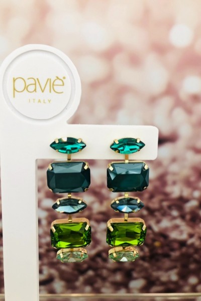 pavie-italy-earring-grazioso-sfumato-verde-pavie-italy-earring-grazioso-green