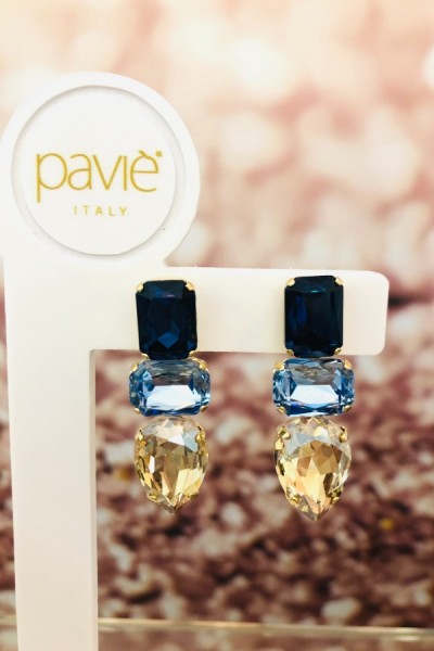 pavie-italy-earring-oceano-blu-fango-pavie-italy-oorring-oceano-blauw-goud