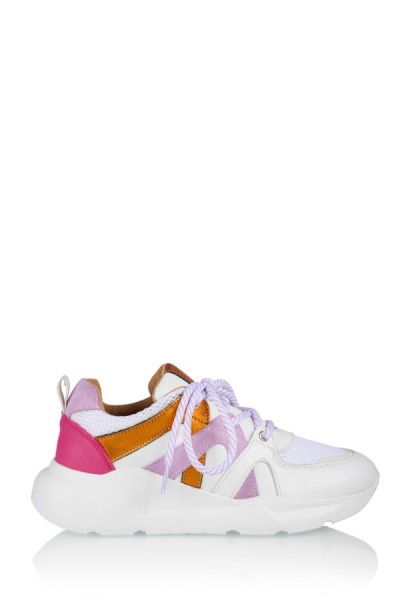 DWRS New Jersey Sneakers Lilac Orange