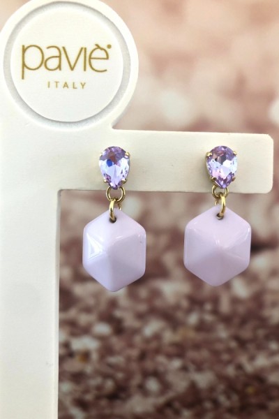 pavie Italy Earring Sera lavendel