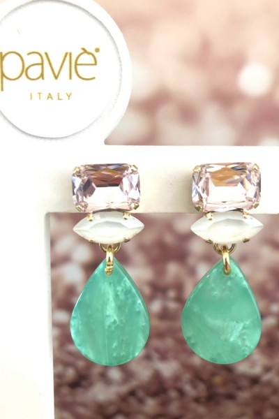 pavie-italy-earring-sposa-pink-white-green-pavie-italy-earring-sposa-pink-white-green