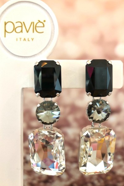 Pavie Italy Oorring Dolce Crystal