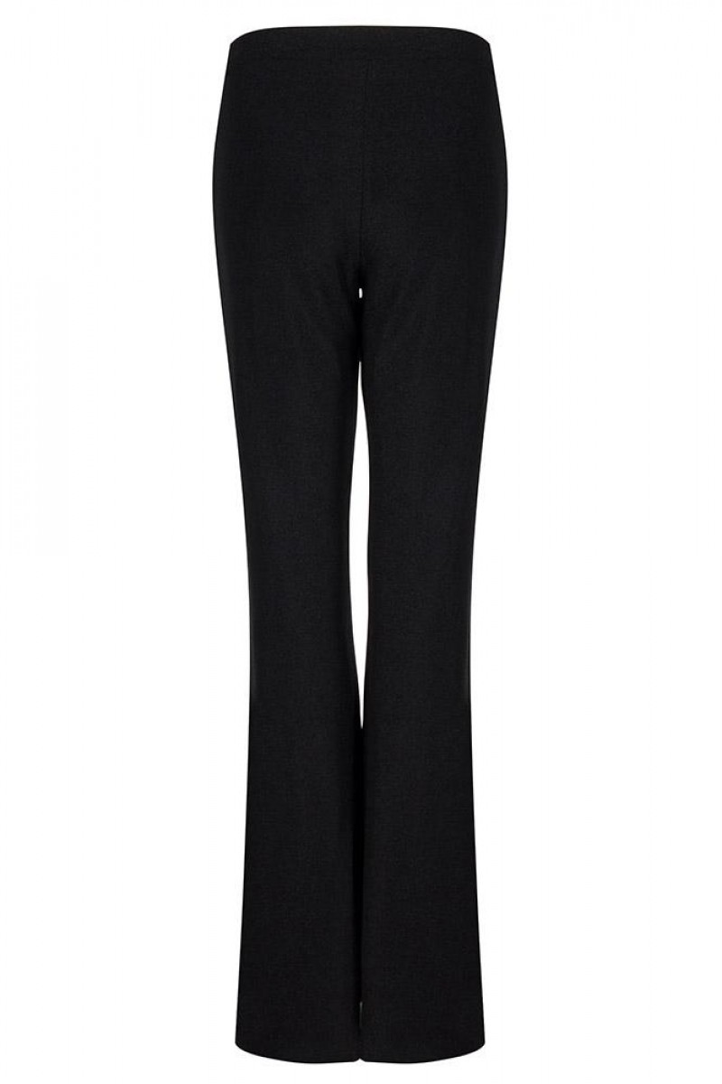 Jacky Luxury Trousers Black Spandex