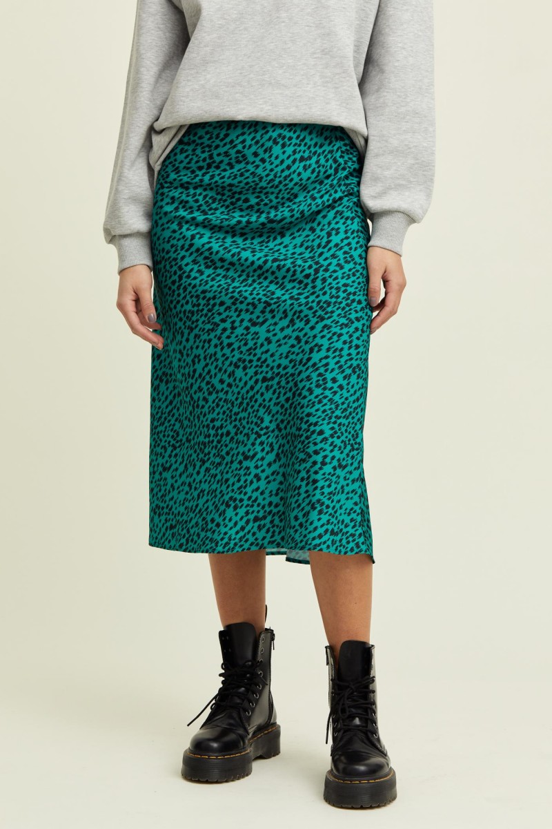 Elli skirt Green Print