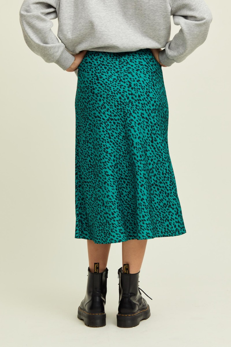 Elli skirt Green Print