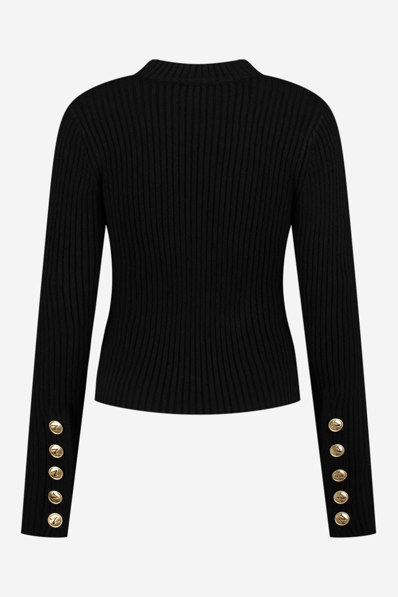 Nikkie Beacon Sweater Black
