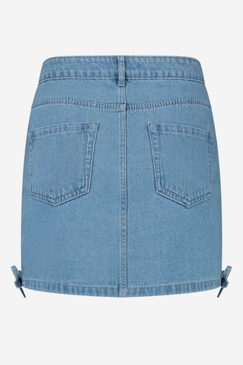 Nikkie Bountiful Skirt Blue Denim