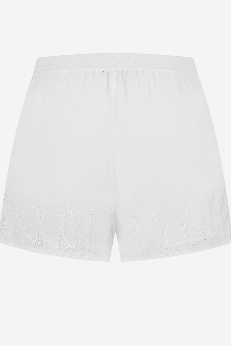 Nikkie Cua Shorts Star White