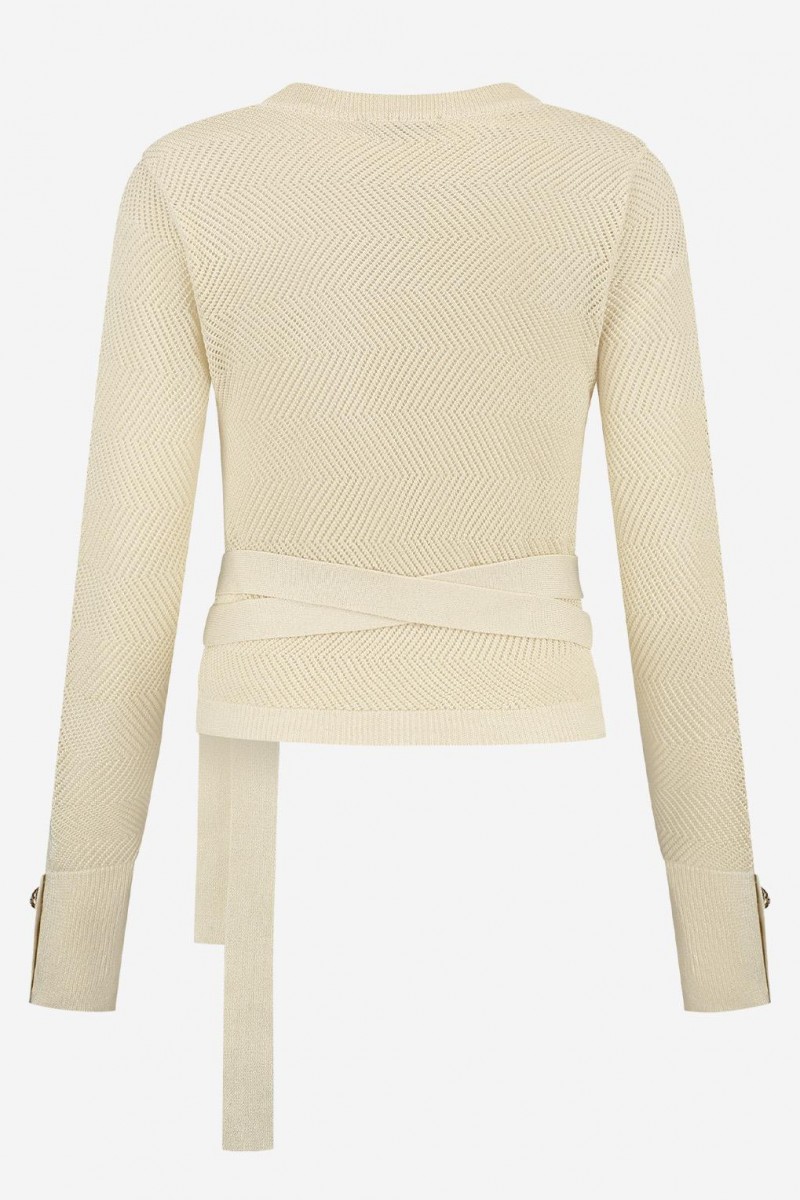 Nikkie Esher Cardigan Cream