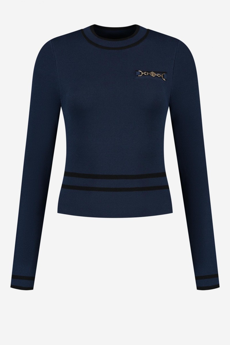 Nikkie Ens Top Navy