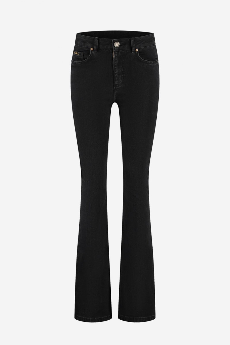 Nikkie Evia Flared Jeans Black