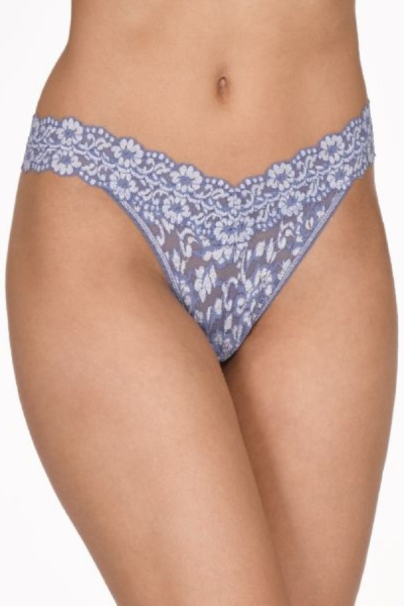 Hanky Panky String Cross Dyed Chambray Ivory