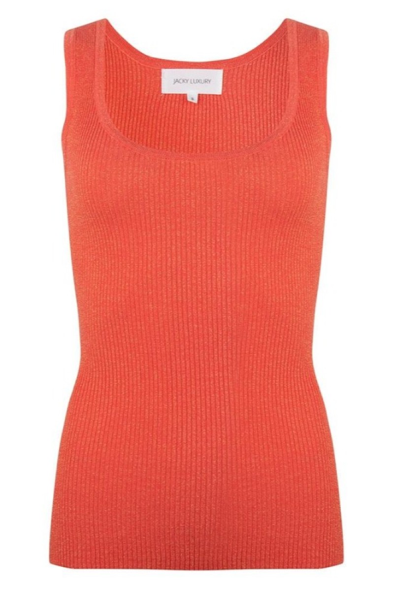 Jacky Luxury Top Knit Coral