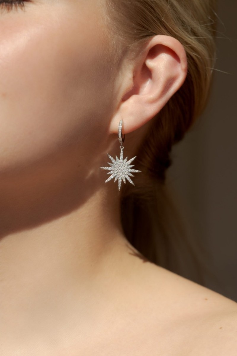 Northern Star Earring Silver