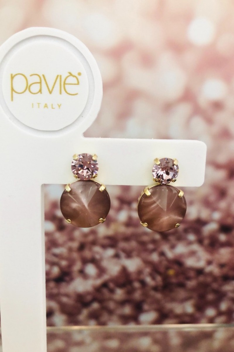 Paviè Italy Earring Paola Ametista