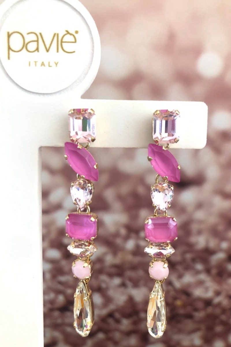 Pavie Italy Earring Vicenza Pink