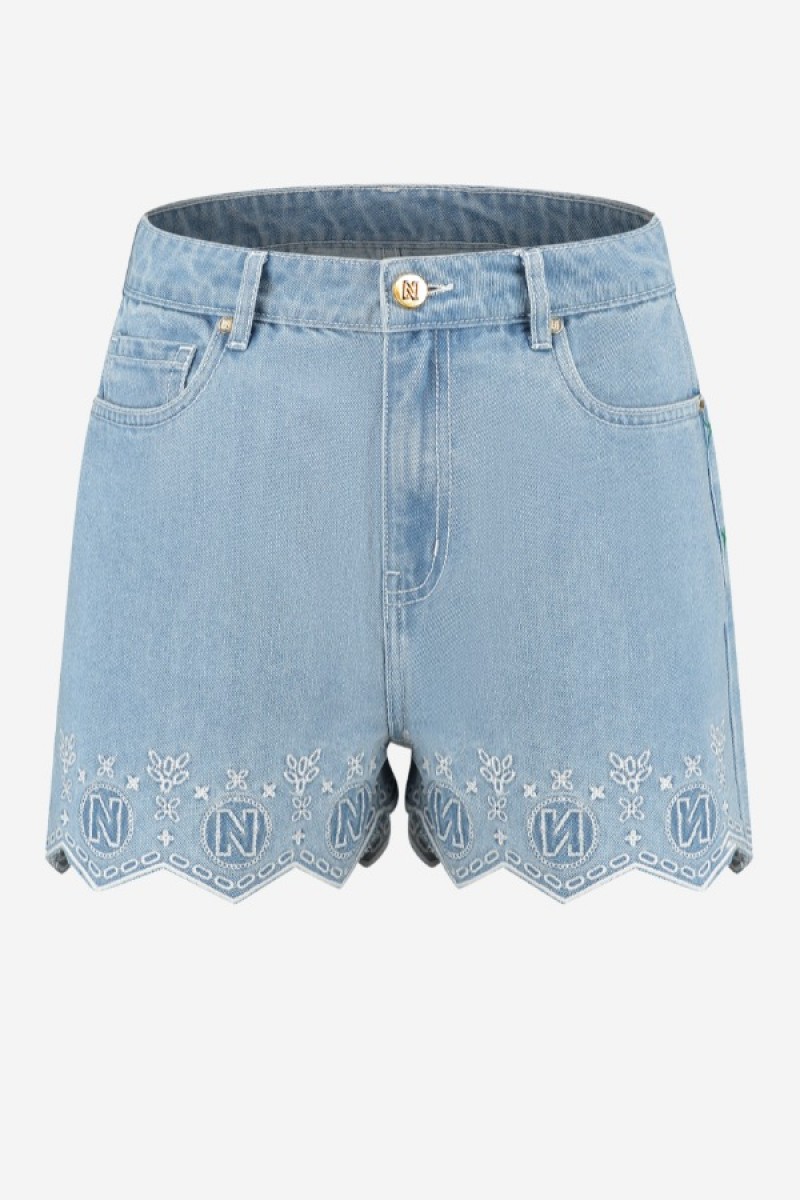 Nikkie Cali Shorts Light Blue