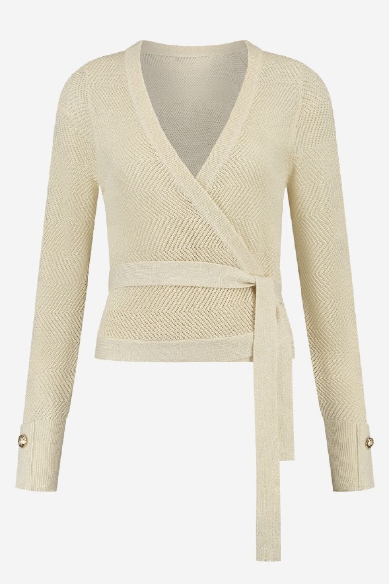 Nikkie Esher Cardigan Cream