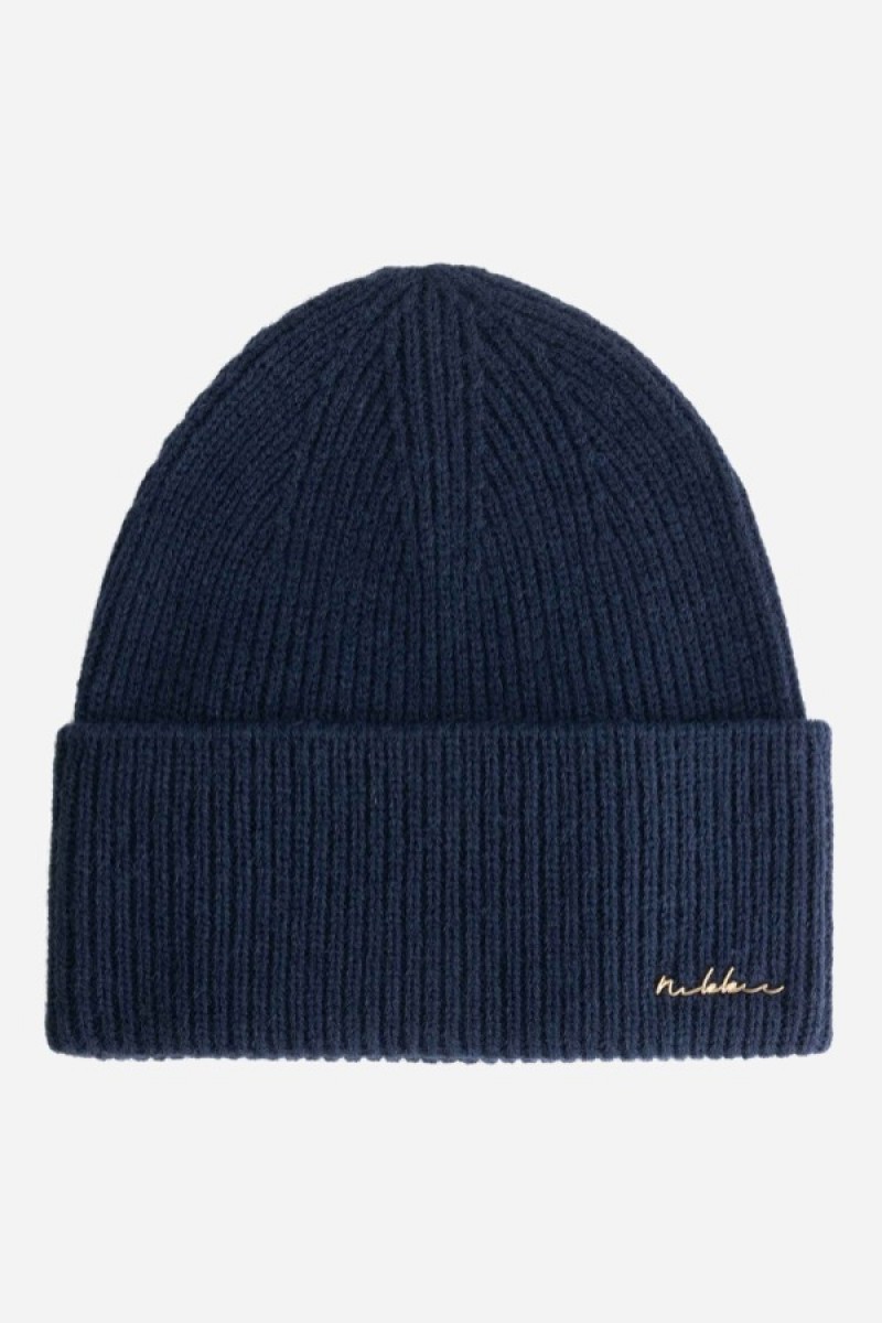 Nikkie Signature Beanie Navy